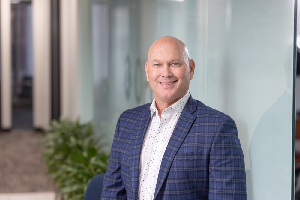 portrait of a smiling person in business attire